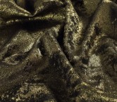 Velvety foil gold